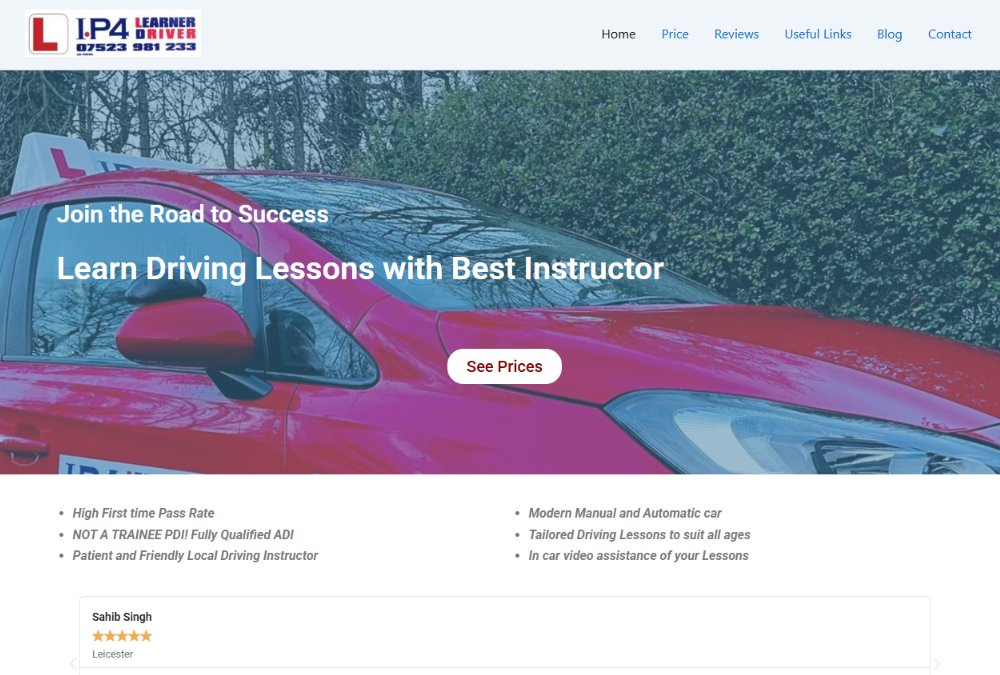 I.P4 Learner Driver website